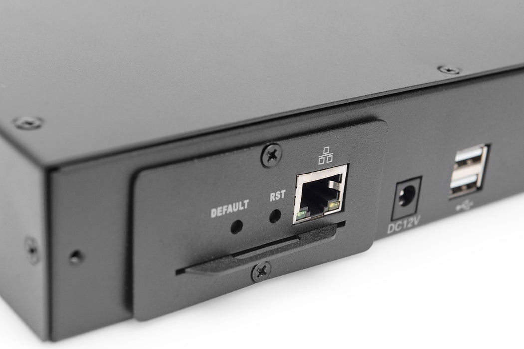 EAN 4016032447603 - Digitus DS-72213 interruptor KVM Montaje en rack Negro imagen 2