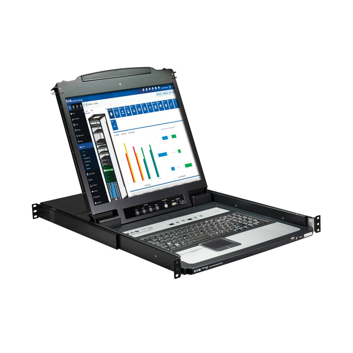EAN 0037332284204 - Eaton B020-U16-19-K interruptor KVM Montaje en rack Negro imagen 1
