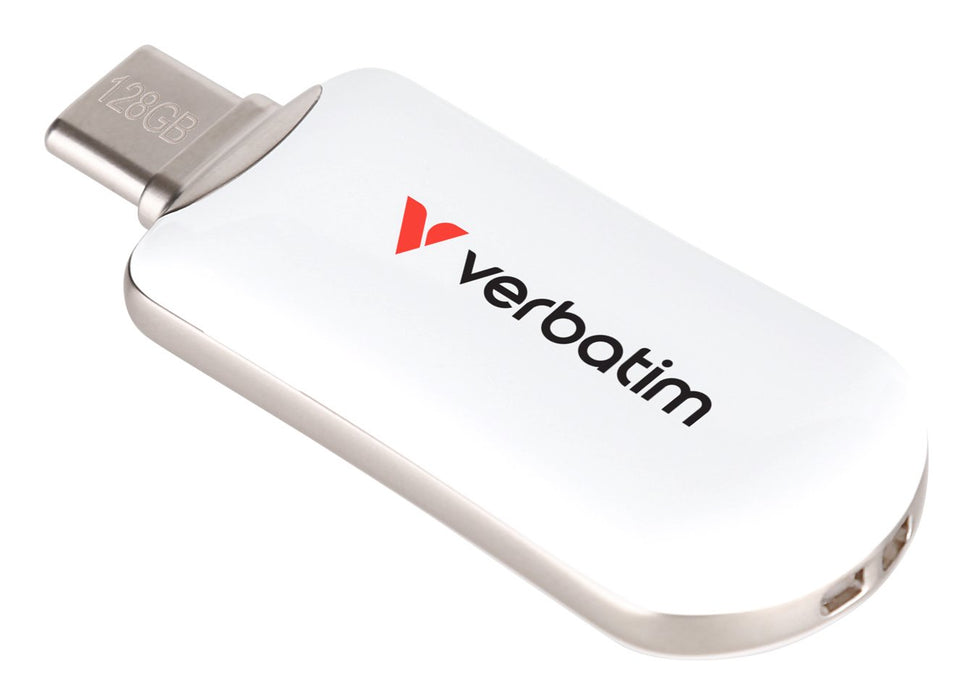 EAN 0023942302292 - Verbatim 30229 unidad flash USB 128 GB USB Tipo C 3.2 Gen 1 (3.1 Gen 1) Blanco imagen 3