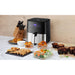 EAN 8425998077902 - EDM 07790 freidora Sencillo 5 L Independiente 1450 W Freidora de aire caliente Negro, Acero inoxidable imagen 7