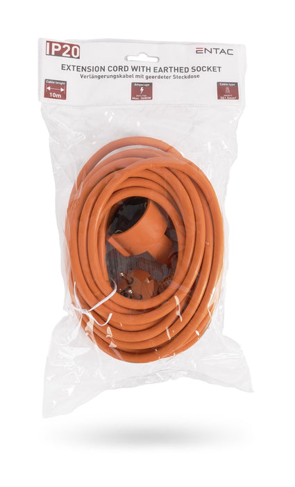 EAN 5999097988948 - Entac ESECG1.5-10-O base múltiple 10 m 1 salidas AC Interior Naranja imagen 2