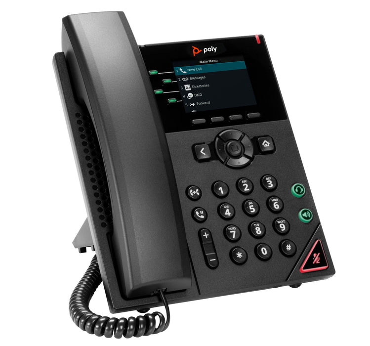 EAN 5715063792537 - HP Poly VVX 250 4-Line IP Phone and PoE-enabled teléfono IP Negro LCD imagen 2