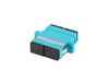 EAN 5901969433722 - Lanberg FA-SCUP-MD31-0001-TQ adaptador de fibra óptica SC/UPC 1 pieza(s) Negro, Turquesa imagen 1