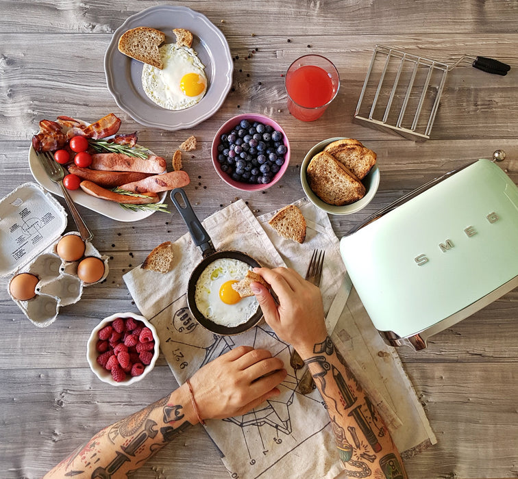 EAN 8017709189051 - Smeg TSF01PGEU tostadora 6 2 rebanada(s) 950 W Verde imagen 19