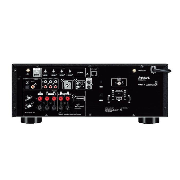 EAN 4957812660334 - Yamaha RX-V4A 5.2 canales Envolvente 3D Negro imagen 3