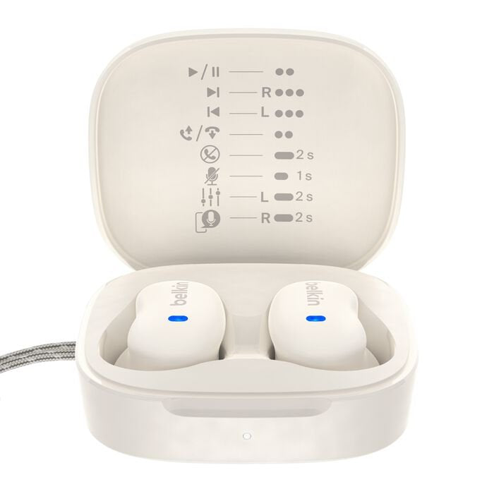 EAN 745883929689 - Belkin SoundForm Anywhere Auriculares Inalámbrico y alámbrico Dentro de oído Llamadas/Música USB Tipo C Bl imagen 6