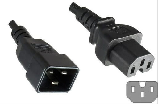 EAN 5706998615268 - Microconnect PE152018 cable de transmisión Negro 1,8 m C20 acoplador C15 acoplador imagen 1