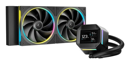 EAN 6933412729457 - DeepCool LM240 Procesador Kit de refrigeración líquida 12 cm Negro 1 pieza(s) imagen 1