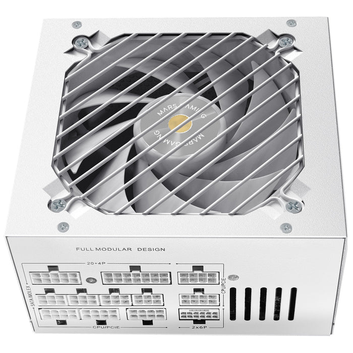 EAN 8435693113560 - Mars Gaming MPB1200PSIW unidad de fuente de alimentación 1200 W Blanco imagen 8