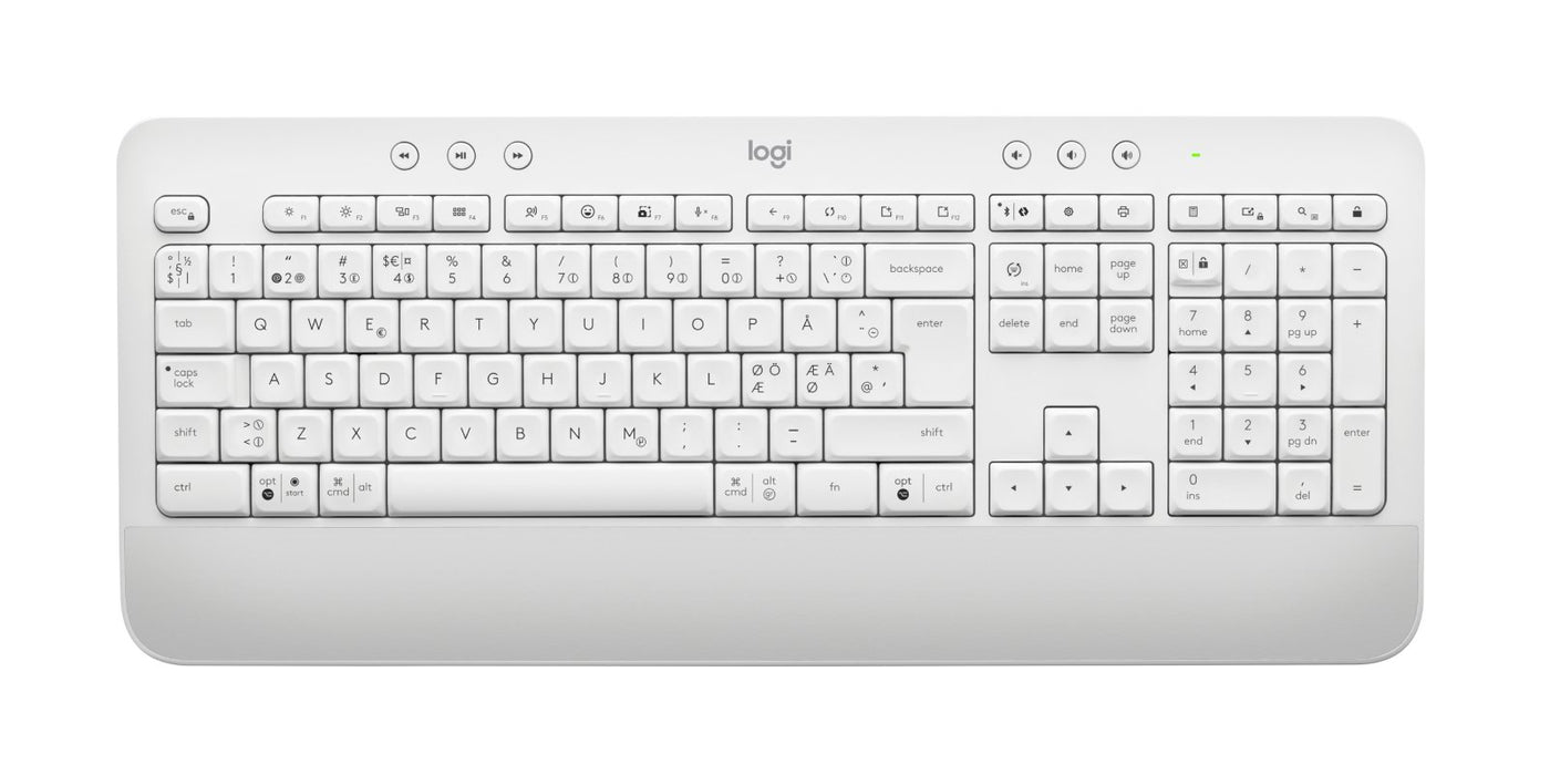 EAN 5099206105485 - Logitech 920-011038 teclado Ratón incluido Oficina Bluetooth QWERTY Nórdico Blanco imagen 4
