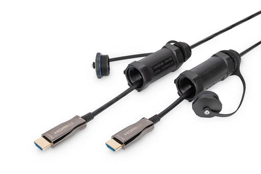 EAN 4016032483809 - Digitus AK-330130-300-S cable HDMI 30 m HDMI tipo A (Estándar) Negro imagen 2