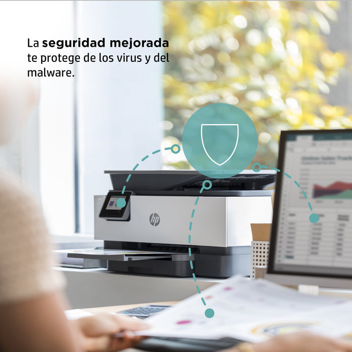 EAN 0195161213915 - HP OfficeJet Pro 9012e All-in-One Prntr Inyección de tinta térmica A4 4800 x 1200 DPI 22 ppm imagen 10