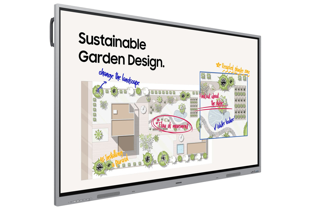 EAN 8806097652939 - Samsung WE65FX pizarra blanca interactiva 165,1 cm (65") 3840 x 2160 Pixeles Gris HDMI imagen 2