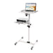 EAN 8057685309593 - Techly ICA-TB TPM-6 mueble y soporte para dispositivo multimedia Blanco Mesita con ruedas para multimedia imagen 5