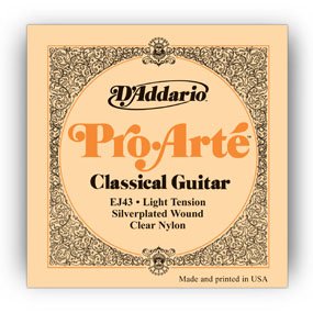 EAN 19954952198 - D'Addario EJ43 cuerda para instrumento musical Clásico 6 pieza(s) Nylon Guitarra imagen 1