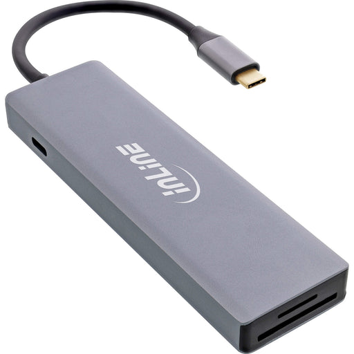 EAN 4043718303663 - InLine 33271O hub de interfaz USB 3.2 Gen 1 (3.1 Gen 1) Type-C 5000 Mbit/s Gris imagen 2
