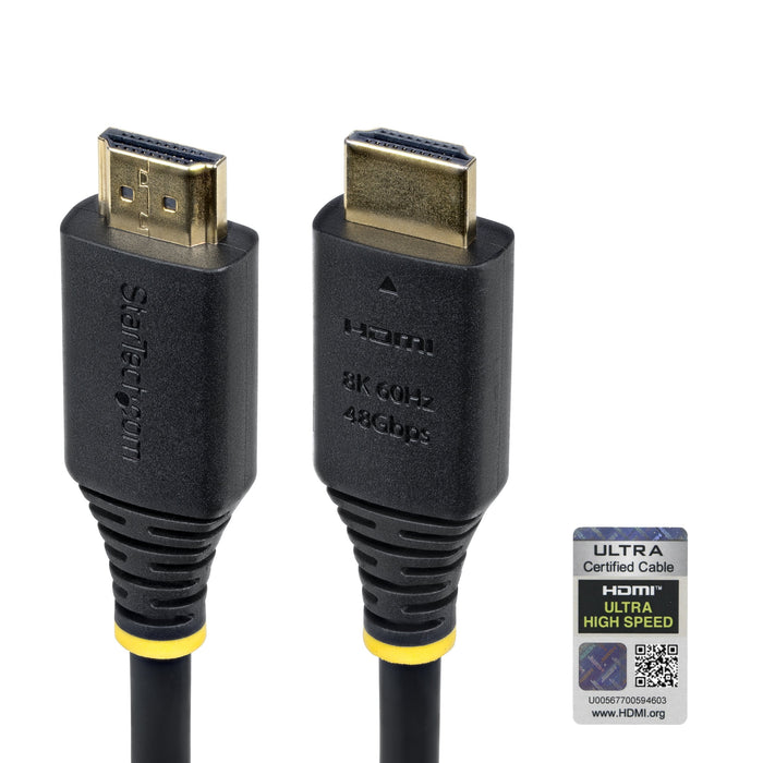 EAN 65030920216 - StarTech.com HDMI21-CBL-8K60-50CM cable HDMI 0,5 m HDMI tipo A (Estándar) Negro imagen 15