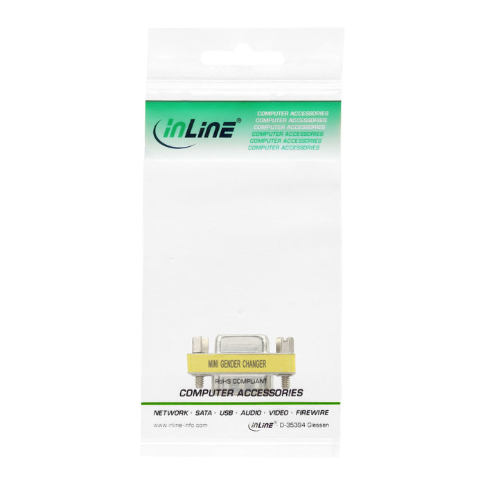 EAN 4043718000180 - InLine 47714 cambiador de género para cable VGA (D-sub) HD female VGA (D-Sub) Plata imagen 3