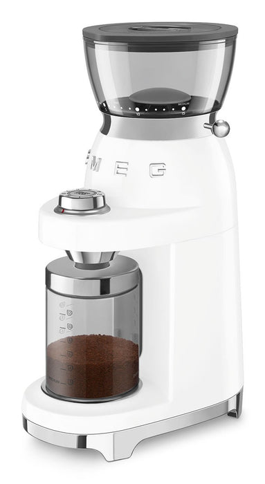 EAN 8017709355319 - Smeg CGF03WHEU molinillo de café 150 W Blanco imagen 8