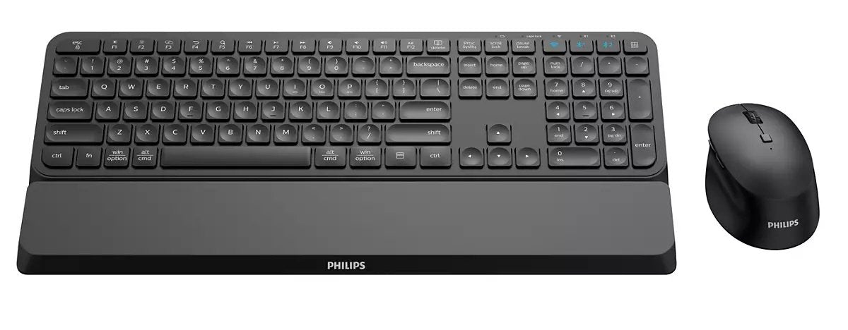 EAN 8712581780029 - Philips 6000 series SPT6607B/26 teclado Ratón incluido Universal RF Wireless + Bluetooth QWERTZ Alemán Ne imagen 4