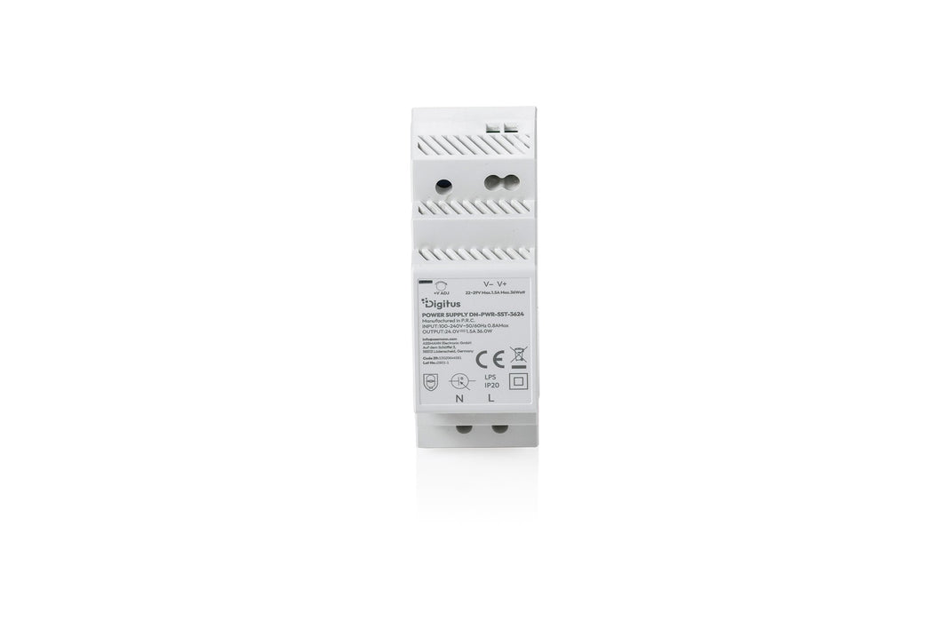 EAN 4016032508120 - Digitus Step Power Supply 24V DC, 1,5A, 36W, enclosed type imagen 4