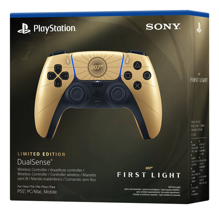 EAN 711719026792 - Sony DualSense Wireless Controller – 007 First Light Limited Edition Negro, Oro Bluetooth/USB Gamepad Anal imagen 10