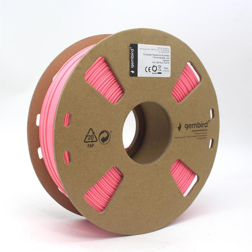 EAN 8716309088640 - Gembird 3DP-PLA1.75-01-P material de impresión 3d Ácido poliláctico (PLA) Rosa 1,4 kg imagen 2