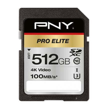 EAN 751492625652 - PNY PRO Elite 512 GB SDXC UHS-I Clase 10 imagen 1