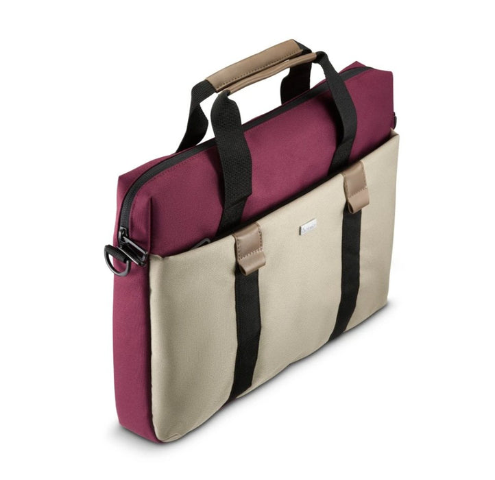 EAN 4047443522115 - Hama 00222063 maletines para portátil 41,1 cm (16.2") Maletín con ruedas Beige, Rojo imagen 2