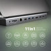 EAN 8595247907608 - Axagon HMC-4KX3 base para portátil y replicador de puertos Alámbrico USB 3.2 Gen 1 (3.1 Gen 1) Type-C Gri imagen 2
