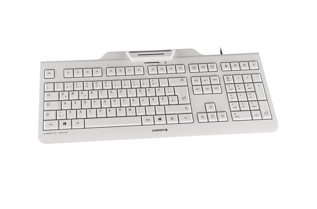 EAN 4025112085666 - CHERRY KC 1000 SC teclado Oficina USB QWERTY Nórdico Negro imagen 4