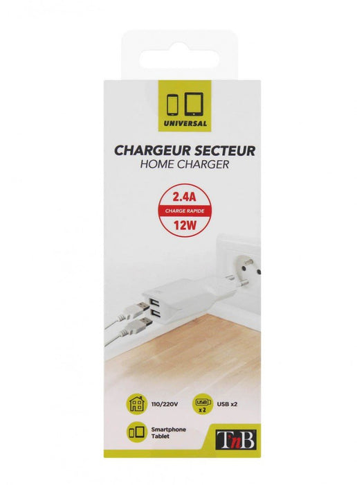 EAN 3303170085691 - T'nB CH2USB24A cargador de dispositivo móvil imagen 4