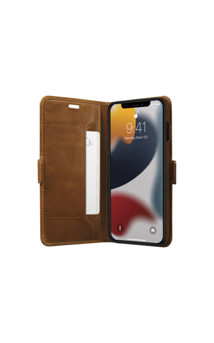 EAN 5711428013309 - dbramante1928 Copenhagen Slim funda para teléfono móvil 17 cm (6.7") Funda cartera Marrón imagen 2