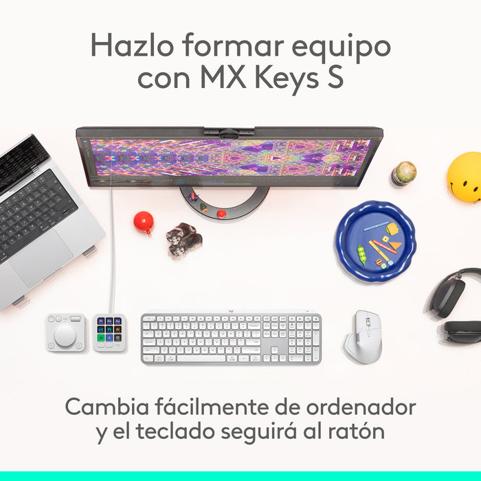EAN 5099206133099 - Logitech MX Master 4 ratón Oficina mano derecha RF Wireless + Bluetooth Laser 8000 DPI imagen 15