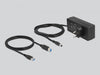 EAN 4043619636709 - DeLOCK 63670 hub de interfaz USB 3.2 Gen 1 (3.1 Gen 1) Type-B 5000 Mbit/s Gris imagen 3