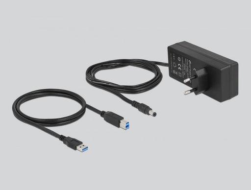 EAN 4043619636693 - DeLOCK 63669 hub de interfaz USB 3.2 Gen 1 (3.1 Gen 1) Type-B 5000 Mbit/s Gris imagen 2
