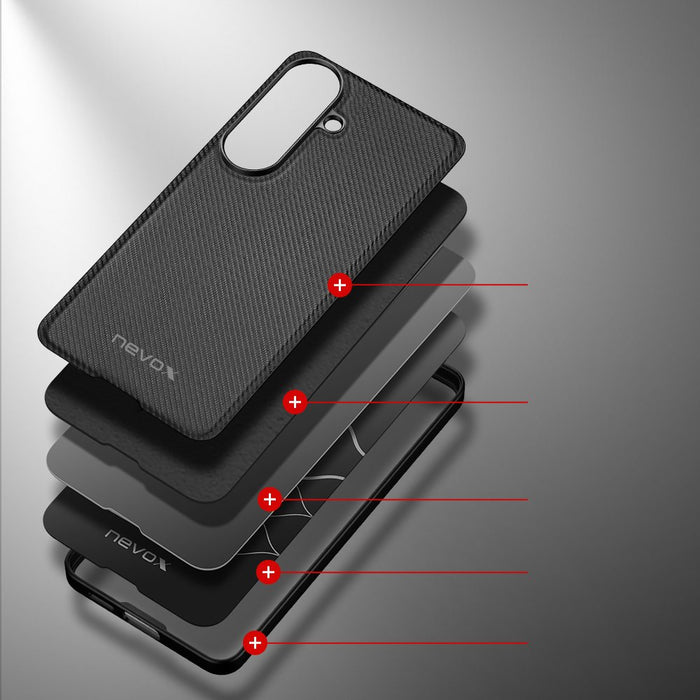 EAN 4250686415896 - nevox 2589 funda para teléfono móvil 16 cm (6.3") Negro imagen 5