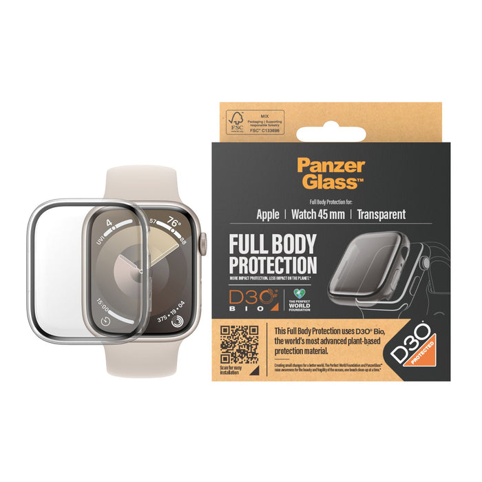 EAN 5711724036873 - PanzerGlass ® Full Body Transparent w. D3O® Apple Watch Series 9 | 45mm Protector de pantalla 1 pieza(s) imagen 2