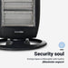 EAN 8436589072121 - Universal Blue UCH91000-21 calefactor eléctrico Interior Negro 1200 W Calefactor eléctrico halógeno imagen 8