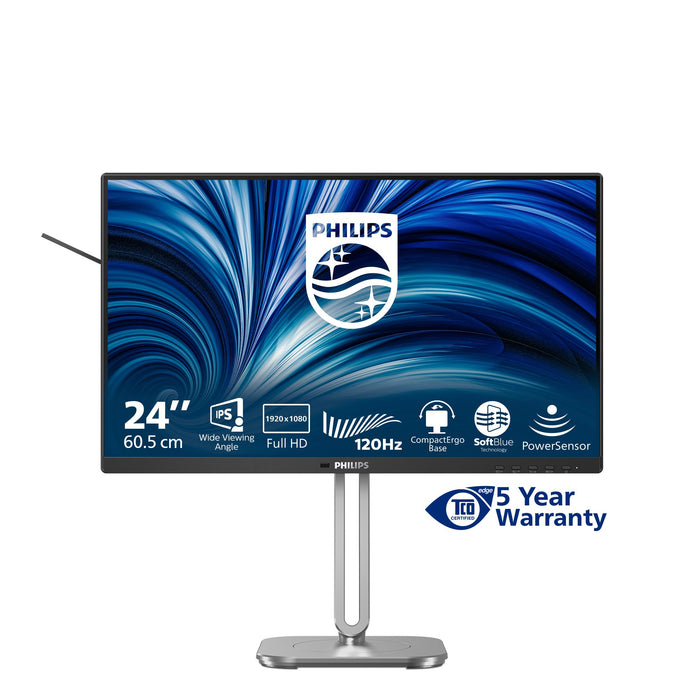 EAN 8721038003727 - Philips 4000 series 24B2N4200/00 pantalla para PC 60,5 cm (23.8") 1920 x 1080 Pixeles Full HD LCD Gris imagen 5