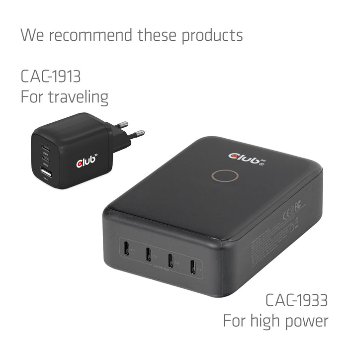 EAN 8719214473891 - CLUB3D CAC-2508 cable USB USB C 0 Gbit/s Negro imagen 6