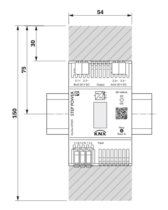 EAN 4063151891213 - Phoenix Contact STEP3-PS/1AC/KNX/640/LPT bloque de terminales imagen 2