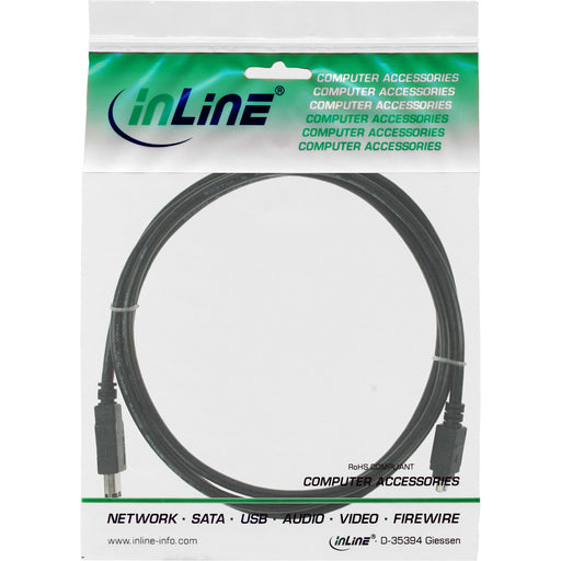 EAN 4043718004133 - InLine 34642 cable de serie Negro 1,8 m imagen 2