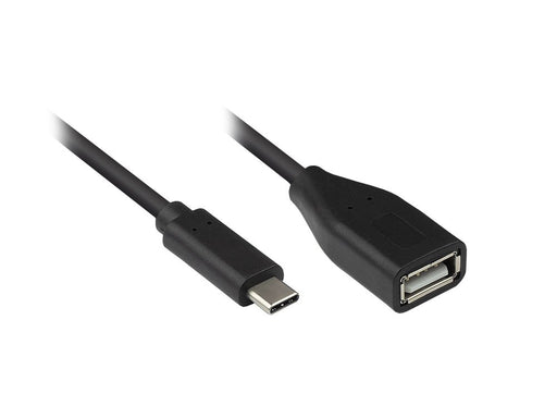 EAN 4014619557578 - Alcasa 2511-OTG2 cable USB USB 2.0 0,1 m USB C USB A 0,48 Gbit/s Negro imagen 1