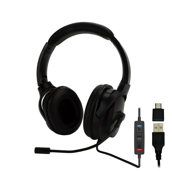 EAN 3700224772369 - MCL MK1A99AZZZCSQMUSB auricular y casco Auriculares Alámbrico Diadema Business/Everyday USB Type-C / USB  imagen 1