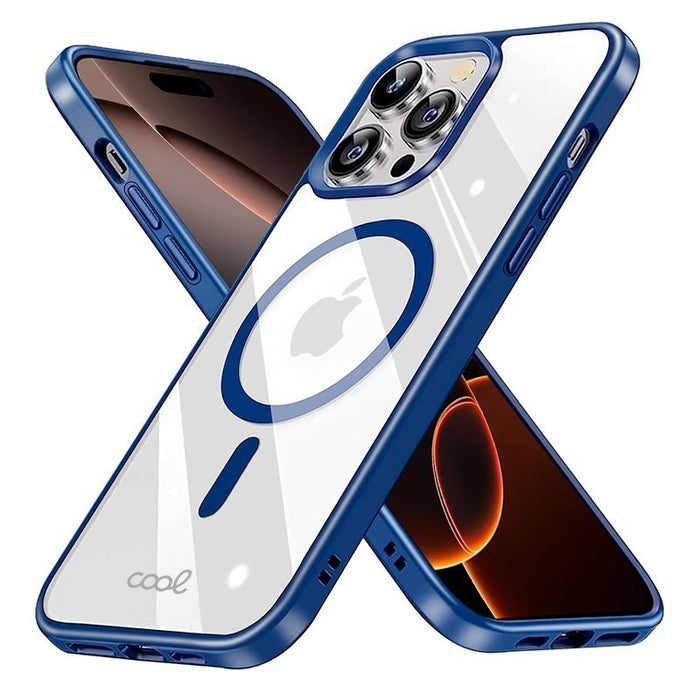 EAN 8434847075563 - COOL Accesorios COOL funda para teléfono móvil 17,5 cm (6.9") Azul, Transparente imagen 3