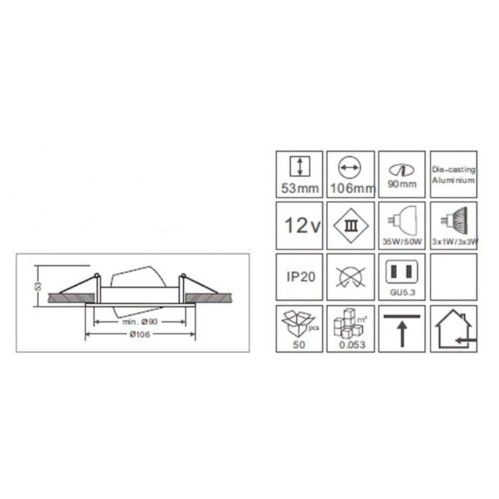 EAN 4038816049384 - Synergy 21 S21-LED-000756 montaje y accesorio de iluminación Kit de montaje imagen 2