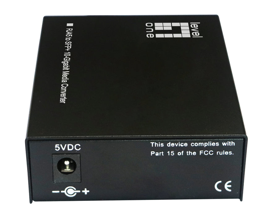 EAN 4015867236758 - LevelOne GVT-2051 convertidor de medio 10000 Mbit/s Negro imagen 4