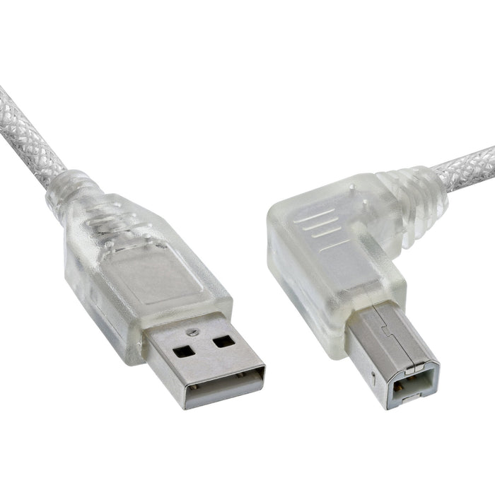 EAN 4043718167494 - InLine 34519R cable USB 1 m USB A USB B 0,48 Gbit/s Transparente imagen 1