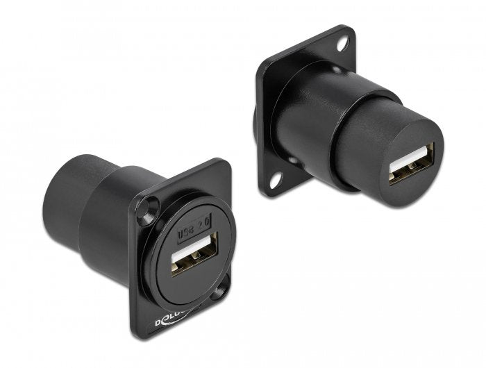 EAN 4043619867844 - DeLOCK 86784 cambiador de género para cable USB A Negro imagen 1